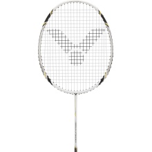 Victor Children's Badminton Racket G 7500 JR (76g/balanced/stiff) white - strung -